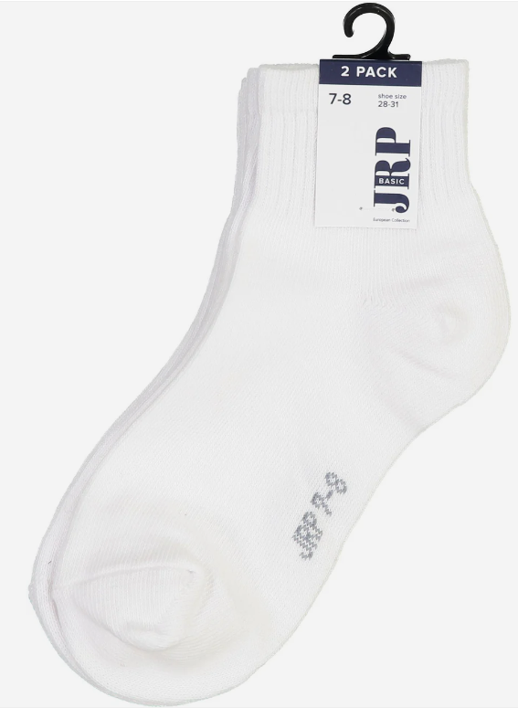 JRP Sport Rib Crew Socks (2 Pack)