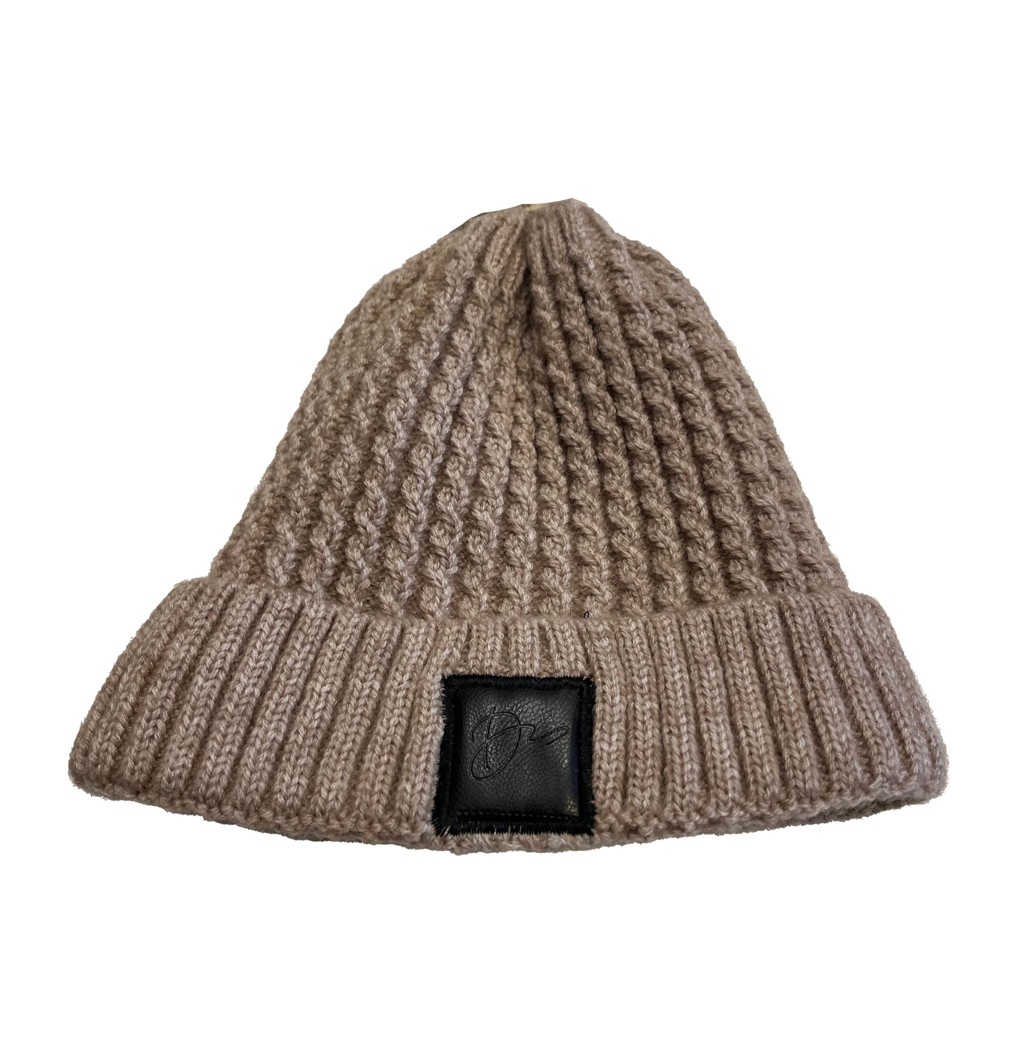 Dacee Leather Patch Hat