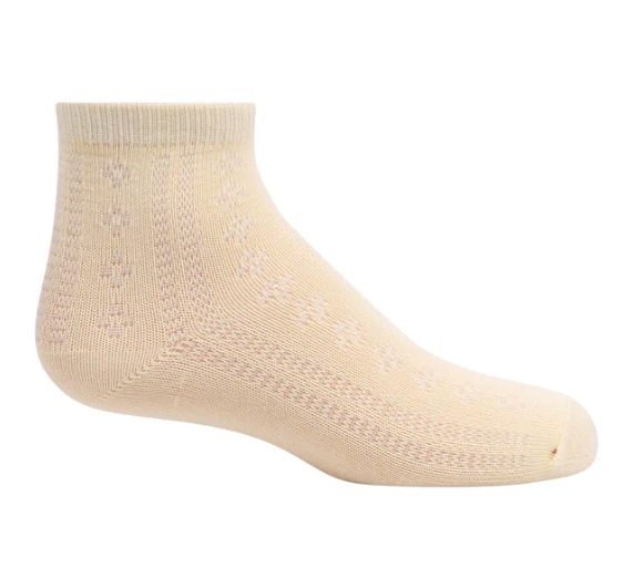 Modal Pointelle Ankle Sock