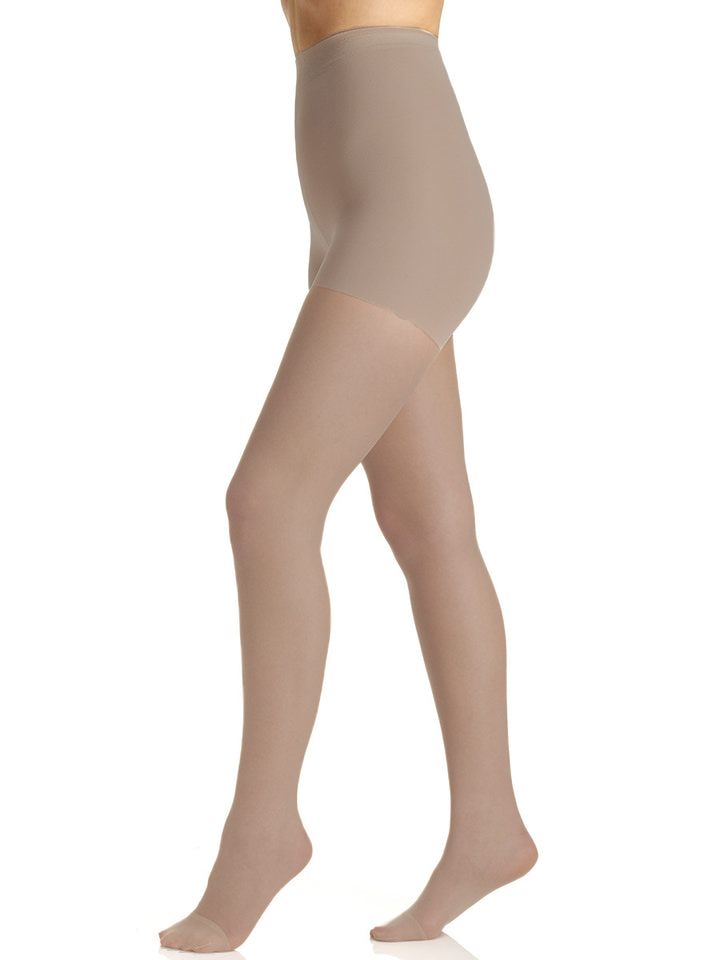 Silky Extra Wear Control Top Pantyhose with Reinforced Toe