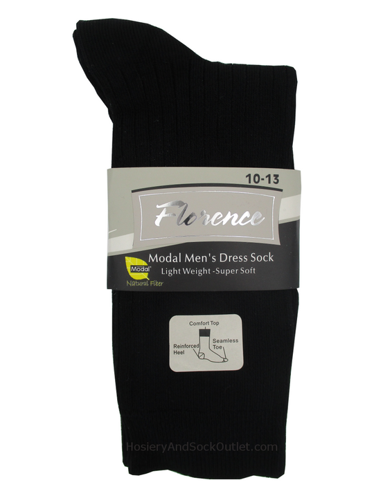 Mens Modal Dress Sock - Light Weight - Super Soft