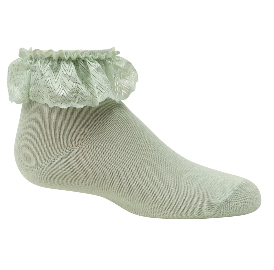 Zubii Textured Ruffle Ankle Socks